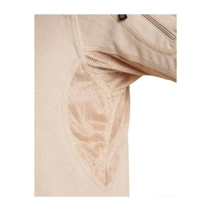 Playera Comfortac 707 Sixka Velcro Caqui Manga