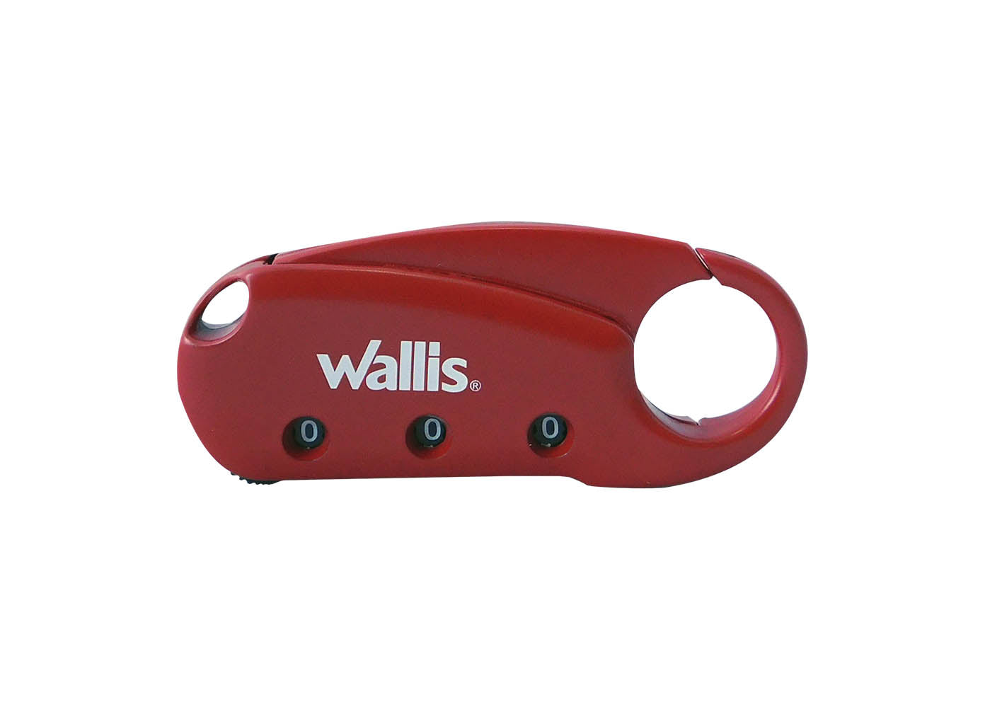 Candado Ligero De Combinación Con Gancho 3 Discos Wallis Wallis
