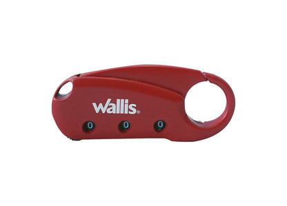 Candado Ligero De Combinación Con Gancho 3 Discos Wallis Wallis