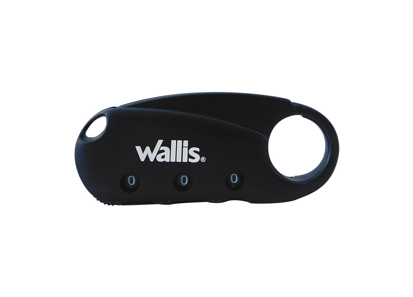 Candado Ligero De Combinación Con Gancho 3 Discos Wallis Wallis