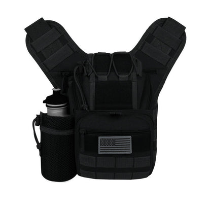 Mochila Militar Tactica Pechera Riñonera East West Sistema Molle Parche Gratis East West Bags