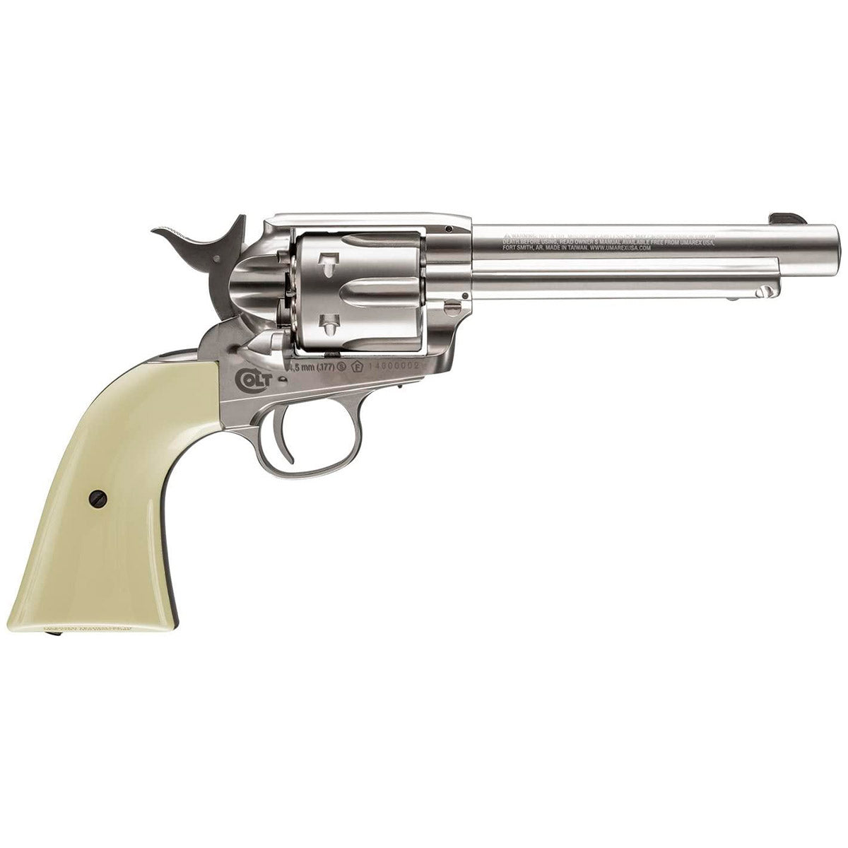 Revolver Colt Peacemarker Alta Potencia Realista Metalica