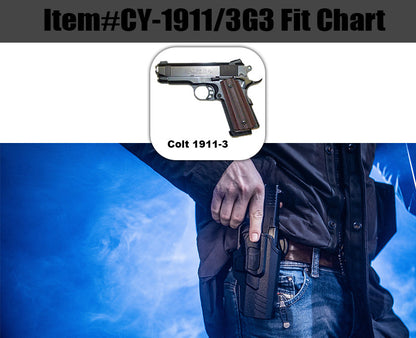 Funda Para Pistola Cytac Colt 1911 Polímero Uso Rudo Gen3 Cytac Tactical