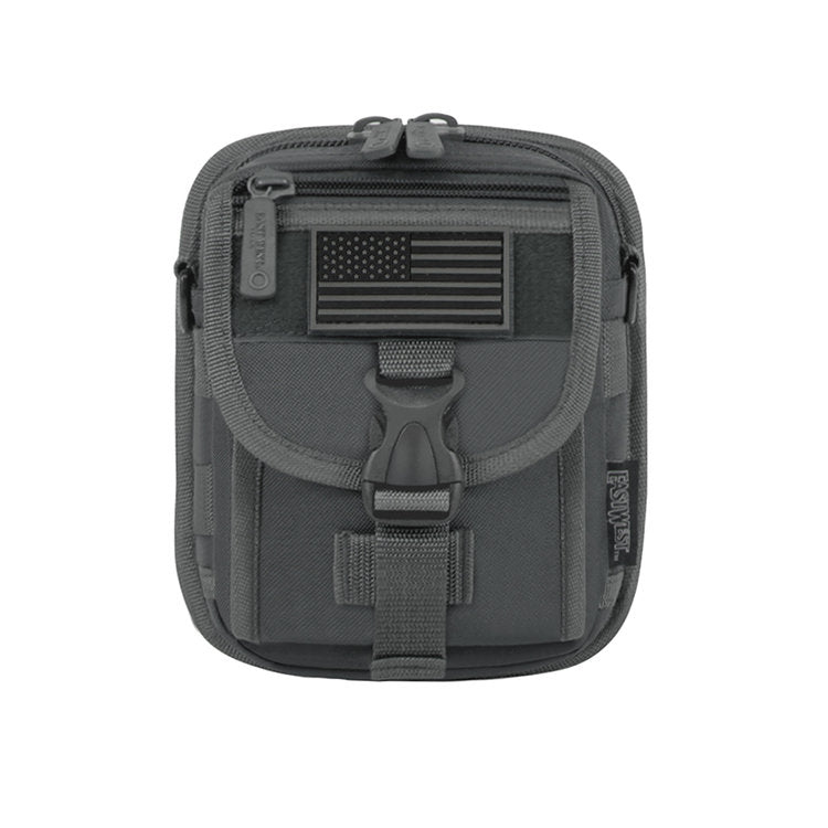 Mochila Táctica East West Riñonera Multi-posición Sistema Molle Ajustable