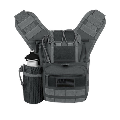 Mochila Militar Tactica Pechera Riñonera East West Sistema Molle Parche Gratis East West Bags