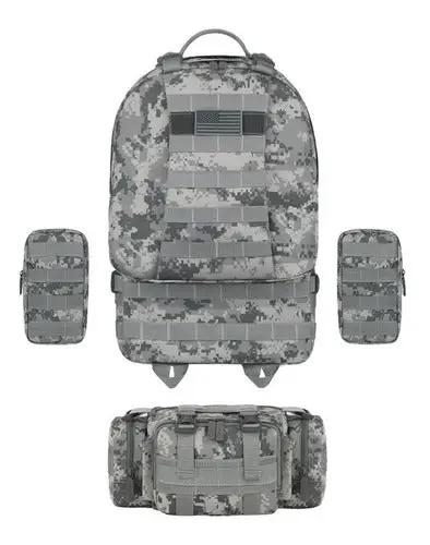 Mochila Táctica Impermeable 4 En 1 Molle Eastwest Rtc505