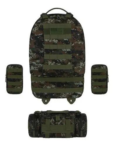 Mochila Táctica Impermeable 4 En 1 Molle Eastwest Rtc505