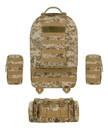 Mochila Táctica Impermeable 4 En 1 Molle Eastwest Rtc505