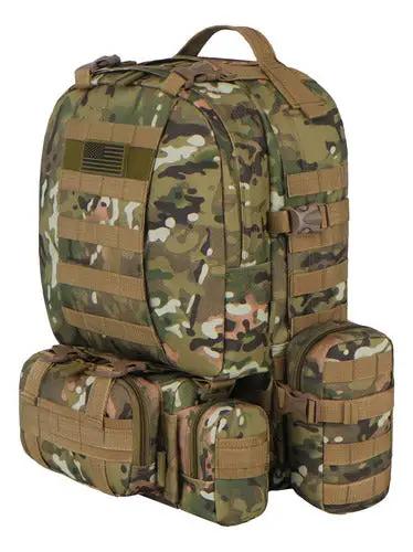 Mochila Táctica Impermeable 4 En 1 Molle Eastwest Rtc505
