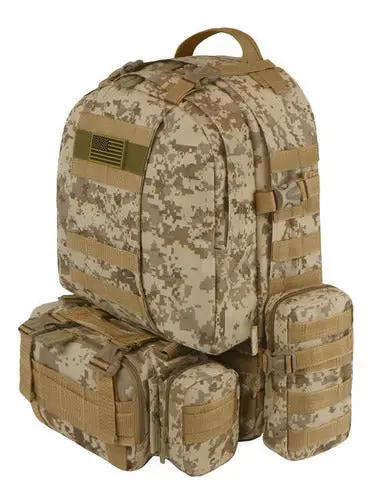 Mochila Táctica Impermeable 4 En 1 Molle Eastwest Rtc505