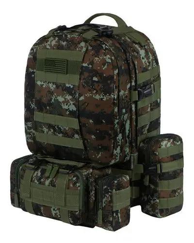 Mochila Táctica Impermeable 4 En 1 Molle Eastwest Rtc505