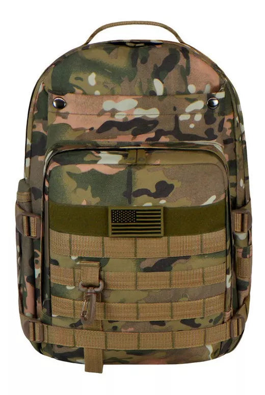 Mochila Militar Asalto Sistema Molle Camping Eastwest Multicam Rtc535