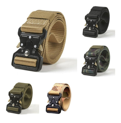 Cinturón Táctico Exterior Hebilla Metal SWAT Residen Evil Militaría