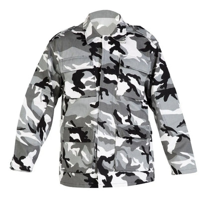 Camisola Cazadora Táctico Camuflaje Uso Rudo Nieve City