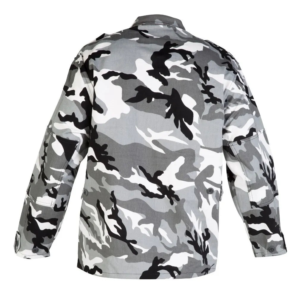Camisola Cazadora Táctico Camuflaje Uso Rudo Nieve City