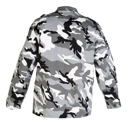 Camisola Cazadora Táctico Camuflaje Uso Rudo Nieve City