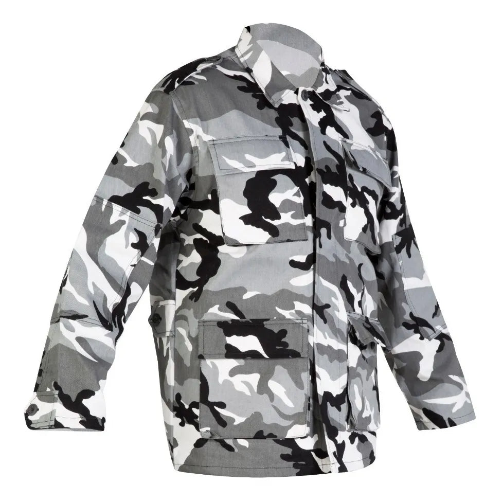 Camisola Cazadora Táctico Camuflaje Uso Rudo Nieve City