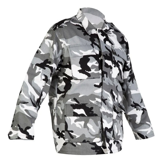 Camisola Cazadora Táctico Camuflaje Uso Rudo Nieve City