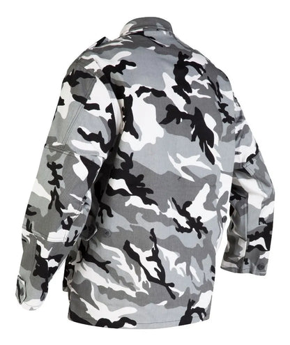 Camisola Cazadora Táctico Camuflaje Uso Rudo Nieve City