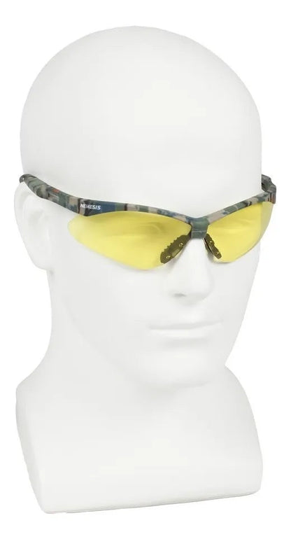 Tacticos Nemesis Kleenguard Camuflaje Ambar VA UVB Nemesis Safety Eyewear