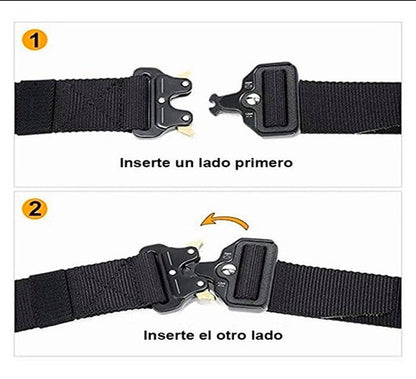 Cinturón Táctico Exterior Hebilla Metal SWAT Residen Evil Militaría