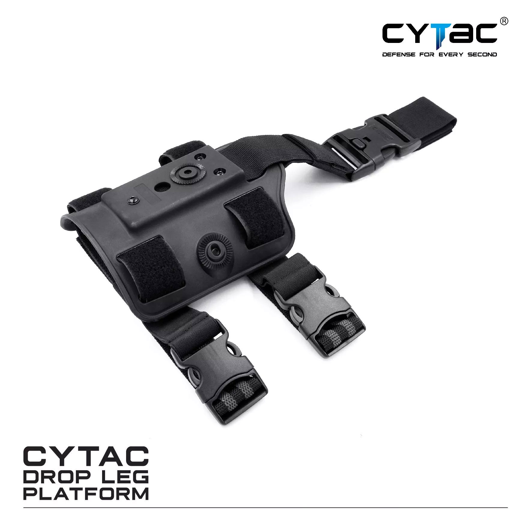 Piernera Plataforma Cytac para Pistolera Porta Arma Universal