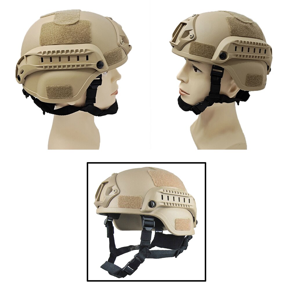 Casco Tactico Con Rieles última intervención