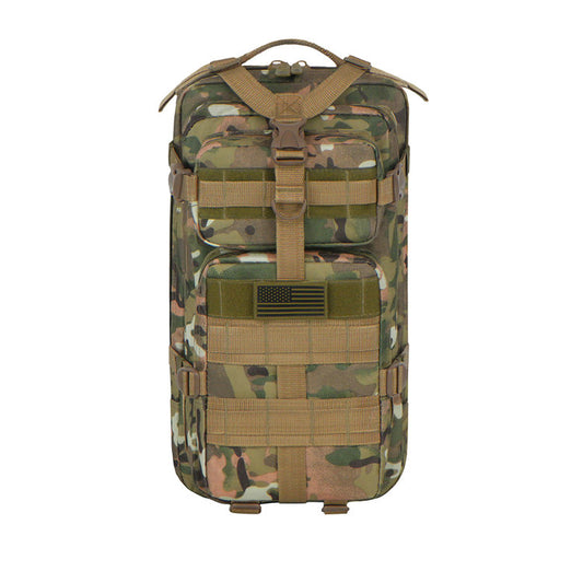 Mochila De Asalto Militar Sistema Molle Parche Gratis