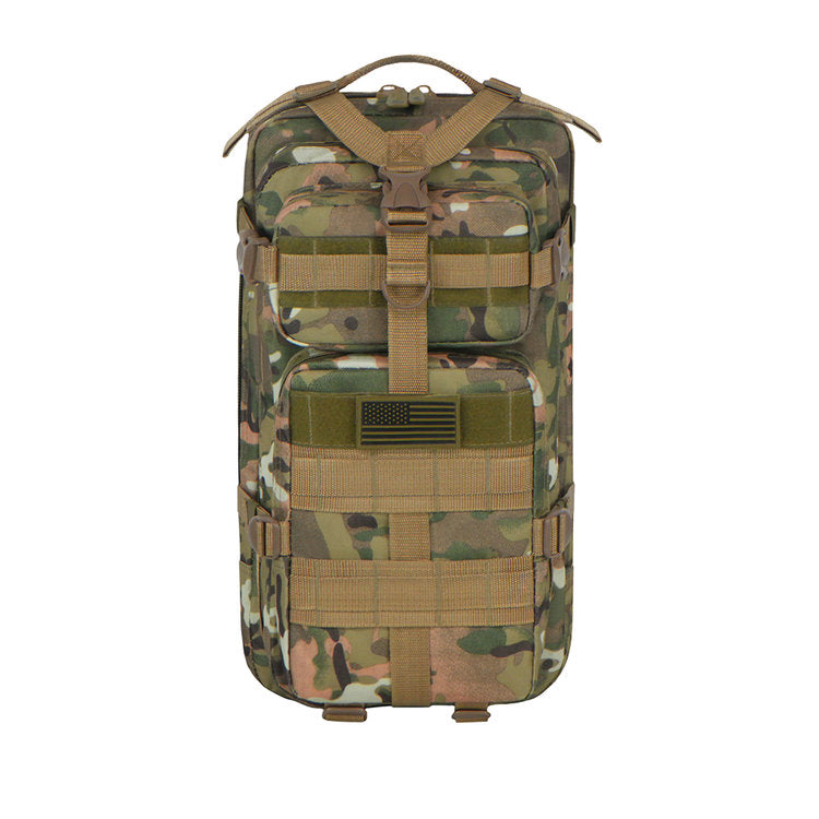 Mochila De Asalto Militar Sistema Molle Parche Gratis