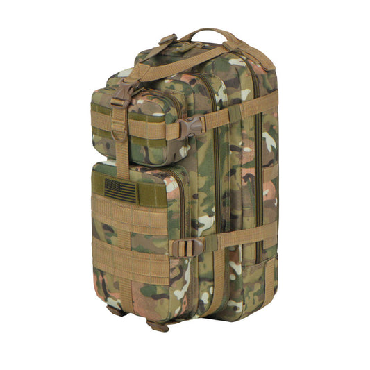 Mochila De Asalto Militar Sistema Molle Parche Gratis