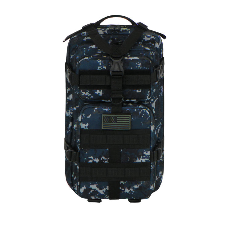 Mochila De Asalto Militar Sistema Molle Parche Gratis
