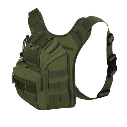 Mochila Militar Tactica Pechera Riñonera East West Sistema Molle Parche Gratis East West Bags