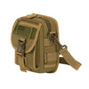Mochila Táctica East West Riñonera Multi-posición Sistema Molle Ajustable