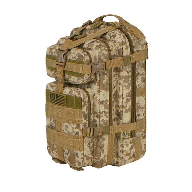 Mochila De Asalto Militar Sistema Molle Parche Gratis