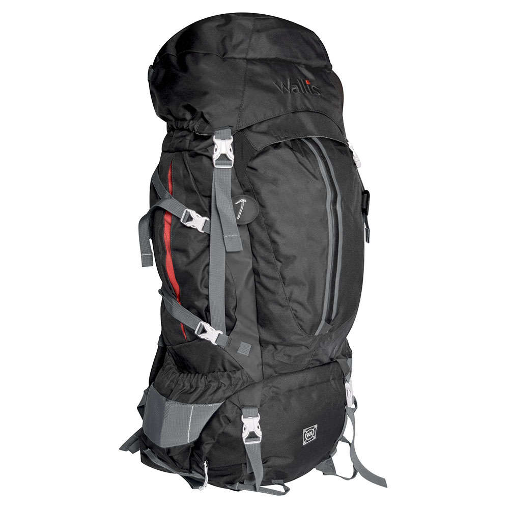 Mochila para alta montaña KALA PATTHAR 90 L, negra