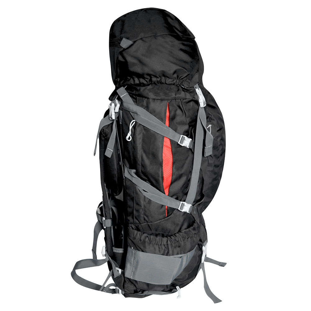 Mochila para alta montaña KALA PATTHAR 90 L, negra