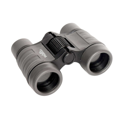 Binocular KIDS para niños tipo tejado, 4X30 mm gris Wallis