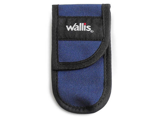 Funda Mediana Para Navaja Azul Marino/Negra Wallis