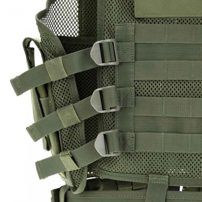 Chaleco Táctico Porta Cargadores Corta Larga Funda Arma Sistema molle