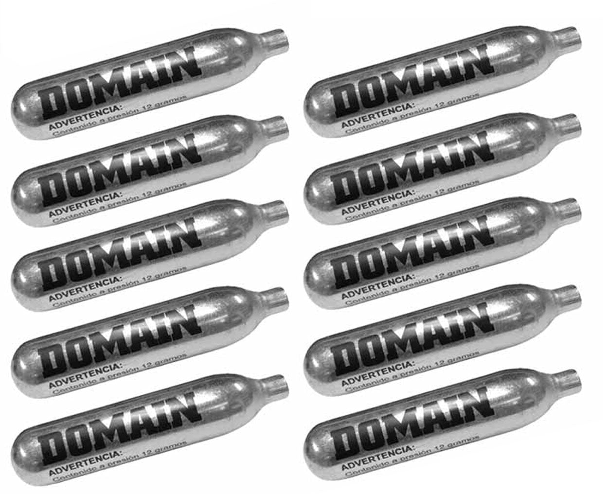 Pack 20 Tanques Co2 Cartuchos de 12gr Capsula Domain