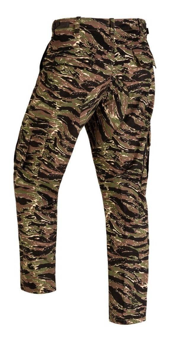 Pantalón Camuflajeado Militar Tigre Verde