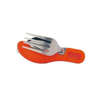 Cubierto con 5 usos, desprendible a 2 piezas, naranja Wallis