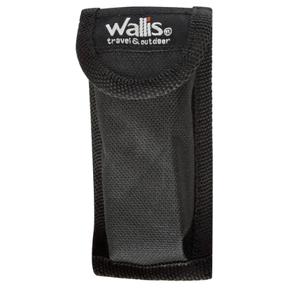 Cubierto con 3 usos no desprendible con funda, mango aluminio naranja Wallis