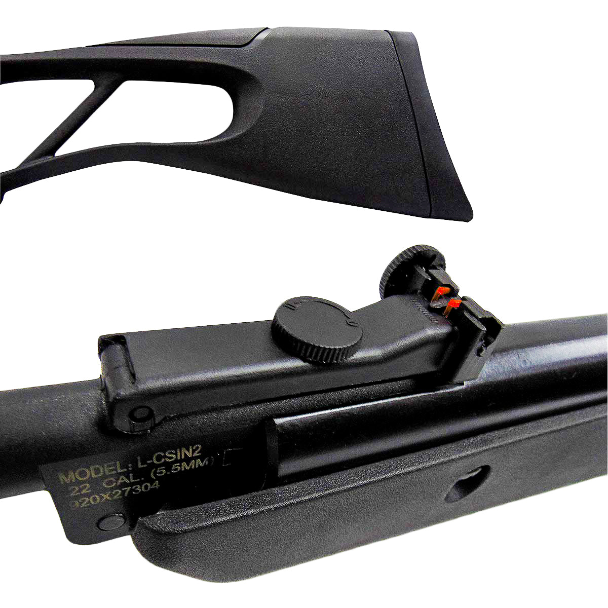 Rifle De Aire Inferno 5.5mm Cal .22 Crosman 480 Fps
