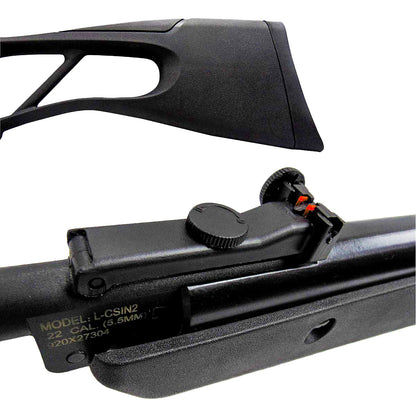 Rifle De Aire Inferno 5.5mm Cal .22 Crosman 480 Fps Crosman