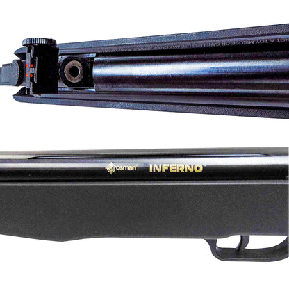 Rifle De Aire Inferno 5.5mm Cal .22 Crosman 480 Fps Crosman