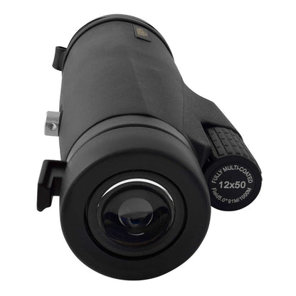 Monocular 12 x 50 mm, resistente a lluvia y salpicaduras Wallis