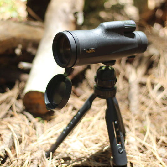 Monocular 12 x 50 mm, resistente a lluvia y salpicaduras