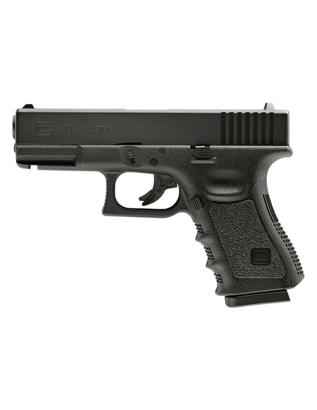 Pistola Umarex Glock 19 Gen 3 Co2 4.5mm .177 410fps