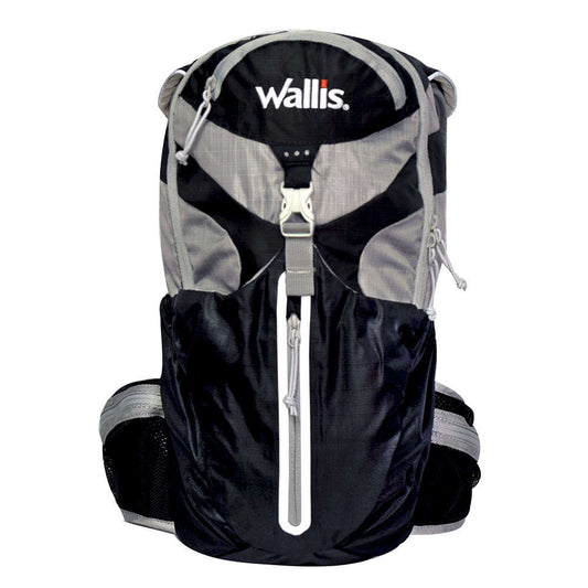 Mochila de hidratación NITRA gris con verde